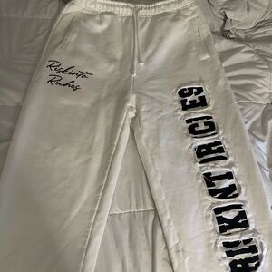White street wear Sweatpants